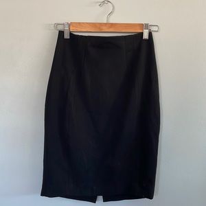 Express | Black Knee length Pencil Skirt size 00